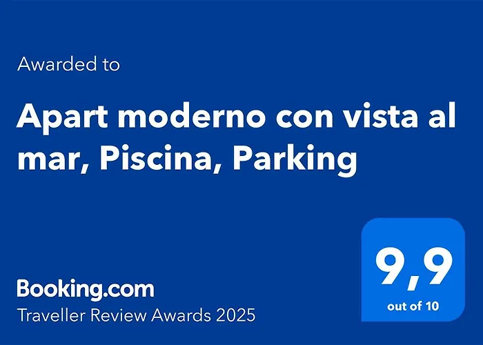 Moderno Con Vista Al Mar, Piscina, Parking *